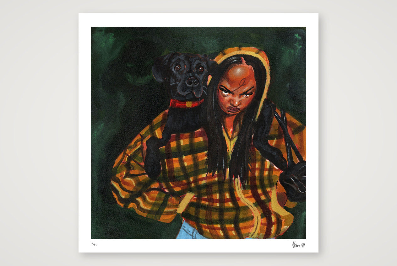 Dog Eats Dog World — 30×30cm, 12×12" Print only