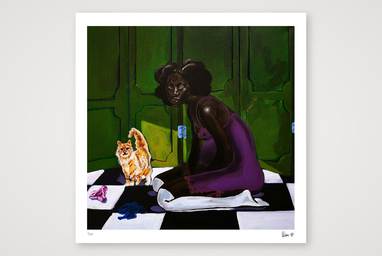 Home Alone — 50×50cm, 20×20" Print only