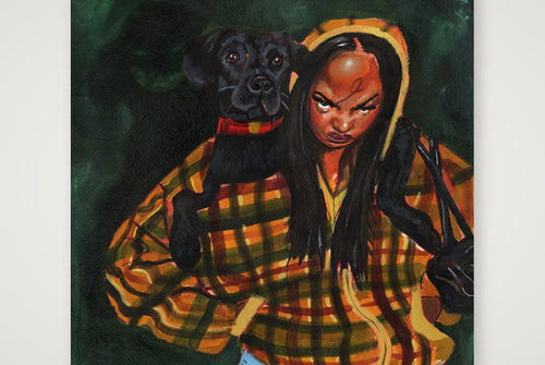 Dog eat Dog world — 40×40cm, 16×16" Print only
