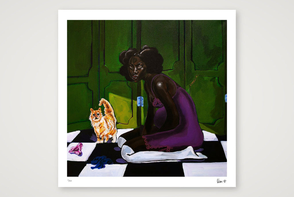 Home Alone — 30×30cm, 12×12" Print only