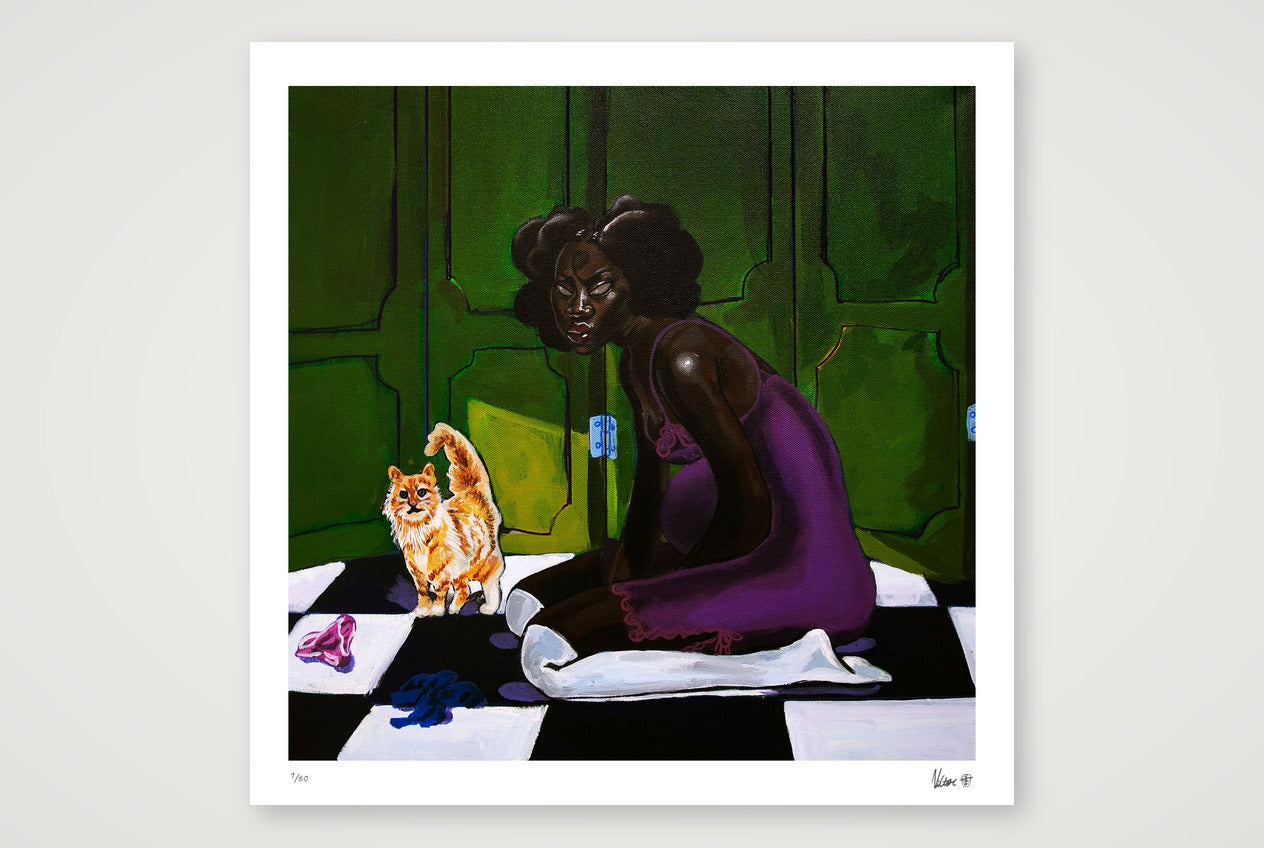 Home Alone — 30×30cm, 12×12" Print only